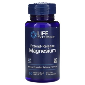 Thực phẩm chức năng Life Extension Extend-Release Magnesium 60 Vegetarian Capsules 737870210764