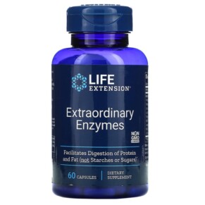 Thực phẩm chức năng Life Extension Extraordinary Enzymes 60 Capsules 737870170662