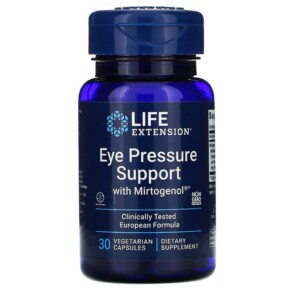 Thực phẩm chức năng Life Extension Eye Pressure Support with Mirtogenol 30 Vegetarian Capsules 737870151432