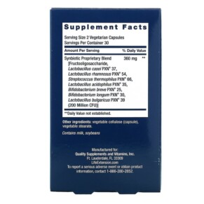 Thành phần vi chất của Life Extension FLORASSIST Liver Restore 60 Vegetarian Capsules 737870240266