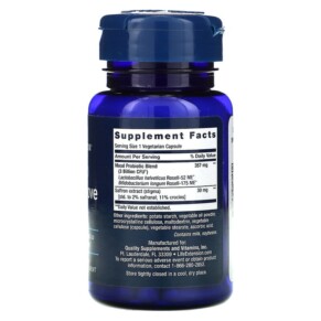 Thành phần vi chất của Life Extension FLORASSIST Mood Improve 30 Vegetarian Capsules 737870225034