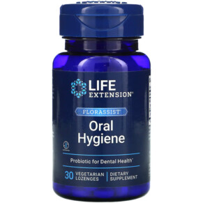 Thực phẩm chức năng Life Extension FLORASSIST Oral Hygiene 30 Vegetarian Lozenges 737870212034