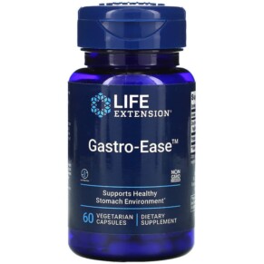 Thực phẩm chức năng Life Extension Gastro-Ease 60 Vegetarian Capsules 737870210061