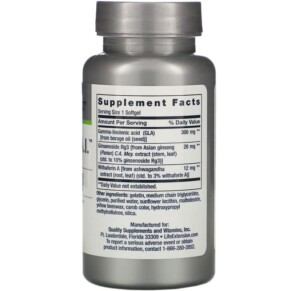 Thành phần vi chất của Life Extension GEROPROTECT Longevity A.I. 30 Softgels 737870213338