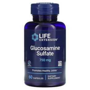 Thực phẩm chức năng Life Extension Glucosamine Sulfate 750 mg 60 Capsules 737870242062