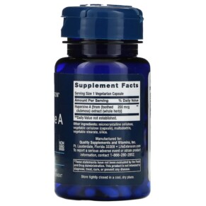 Thành phần vi chất của Life Extension Huperzine A 200 mcg 60 Vegetarian Capsules 737870152767