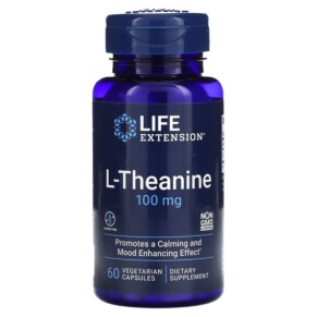 Thực phẩm chức năng Life Extension L-Theanine 100 mg 60 Vegetarian Capsules 737870168362