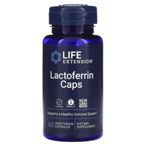 Thực phẩm chức năng Life Extension Lactoferrin Caps 60 Vegetarian Capsules 737870168164