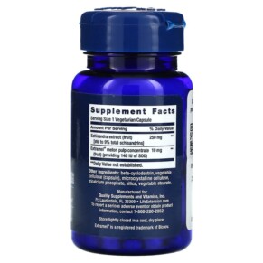 Thành phần vi chất của Life Extension Liver Efficiency Formula 30 Vegetarian Capsules 737870160830