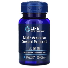 Thực phẩm chức năng Life Extension Male Vascular Sexual Support 30 Vegetarian Capsules 737870220930