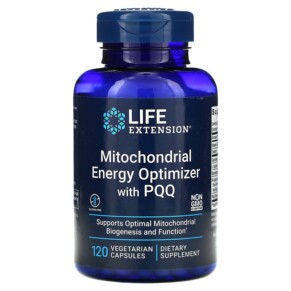 Thực phẩm chức năng Life Extension Mitochondrial Energy Optimizer with PQQ 120 Vegetarian Capsules 737870186816
