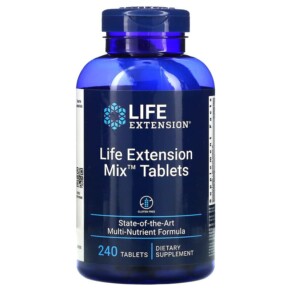 Thực phẩm chức năng Life Extension Mix Tablets 240 Tablets 737870235521