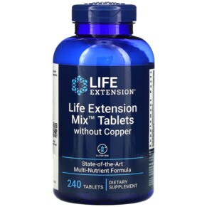 Thực phẩm chức năng Life Extension Mix Tablets without Copper 240 Tablets 737870236528