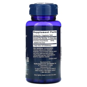 Thành phần vi chất của Life Extension NK Cell Activator 30 Vegetarian Tablets 737870190332