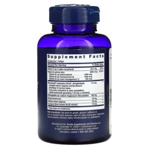 Thành phần vi chất của Life Extension Once-Daily Health Booster 60 Softgels 737870229162