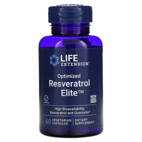 Thực phẩm chức năng Life Extension Optimized Resveratrol Elite 60 Vegetarian Capsules 737870223061