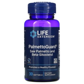 Thực phẩm chức năng Life Extension PalmettoGuard Saw Palmetto and Beta-Sitosterol 30 Softgels 737870178934