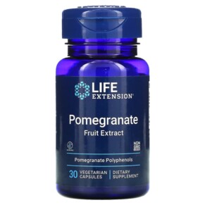 Thực phẩm chức năng Life Extension Pomegranate Fruit Extract 30 Vegetarian Capsules 737870956037