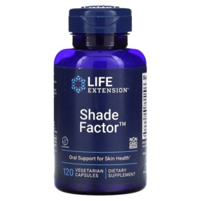 Thực phẩm chức năng Life Extension Shade Factor 120 Vegetarian Capsules 737870193814