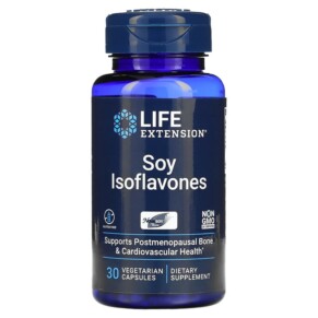 Thực phẩm chức năng Life Extension Soy Isoflavones 30 Vegetarian Capsules 737870164968