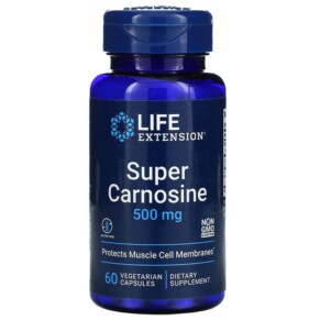 Thực phẩm chức năng Life Extension Super Carnosine 500 mg 60 Vegetarian Capsules 737870202066