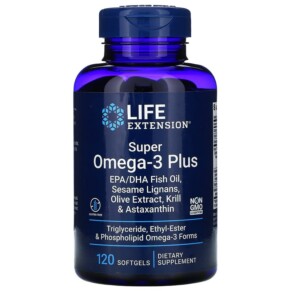 Thực phẩm chức năng Life Extension Super Omega-3 Plus 120 Softgels 737870198819