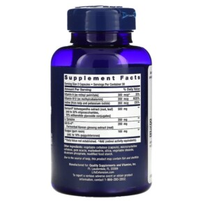 Thành phần vi chất của Life Extension Triple Action Thyroid 60 Capsules 737870200369