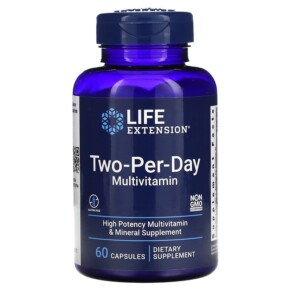Thực phẩm chức năng Life Extension Two-Per-Day Multivitamin 60 Capsules 737870231769