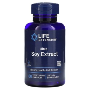 Thực phẩm chức năng Life Extension Ultra Soy Extract 60 Vegetarian Capsules 737870109761