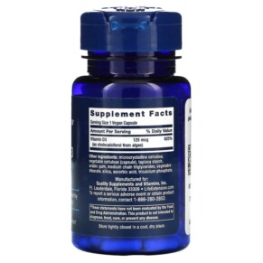 Life Extension Vegan Vitamin D3 125 mcg (5000 IU) 60 Vegan Capsules 3 Thành phần vi chất của Life Extension Vegan Vitamin D3 125 mcg (5000 IU) 60 Vegan Capsules 737870242260