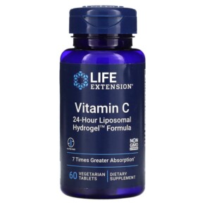 Thực phẩm chức năng Life Extension Vitamin C 60 Vegetarian Tablets 737870250166