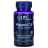 Thực phẩm chức năng Life Extension Vitamin D3 25 mcg (1.000 IU) 250 Softgels 737870175124