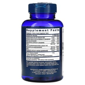 Thành phần vi chất của Life Extension Youthful Woman 40+ with B-Complex 30 Enteric Coated Vegetarian Tablets 737870250739