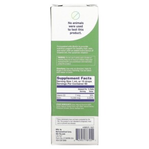 Thành phần vi chất của Life-flo Biotin Drops Natural Vanilla 2 fl oz (59 ml) 645951787251