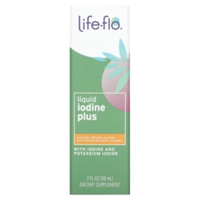 Thực phẩm chức năng Life-flo Liquid Iodine Plus Natural Orange 2 fl oz (59 ml) 645951282213