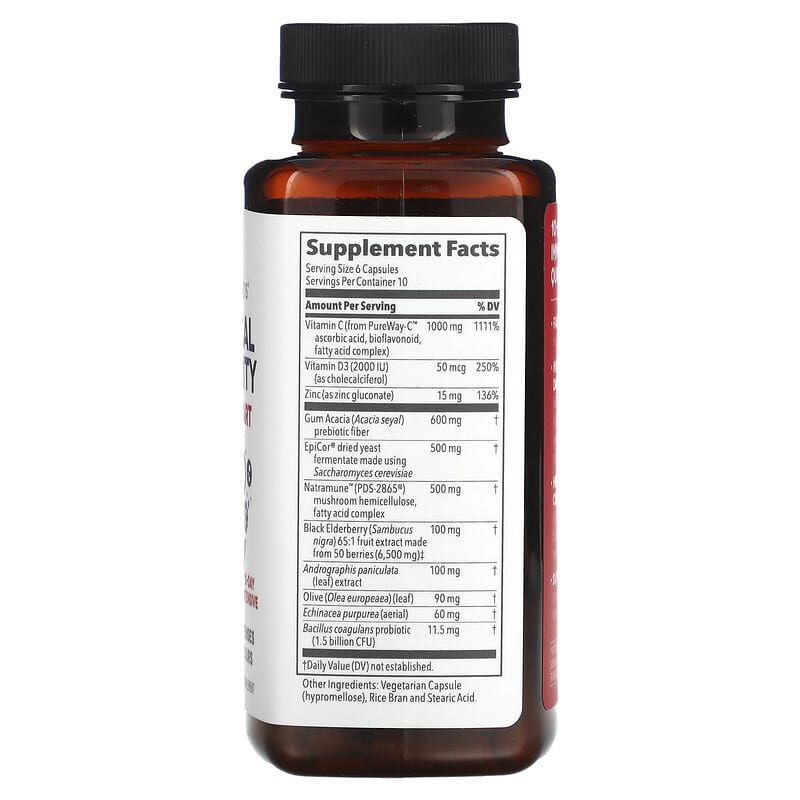LifeSeasons Clinical Immunity Quick-Start 60 Veg Capsules 2 Thành phần vi chất của LifeSeasons Clinical Immunity Quick-Start 60 Veg Capsules 810034445001