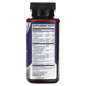 Thành phần vi chất của LifeSeasons Mood Stabili-T Emotional Support 60 Veg Capsules 853760002643