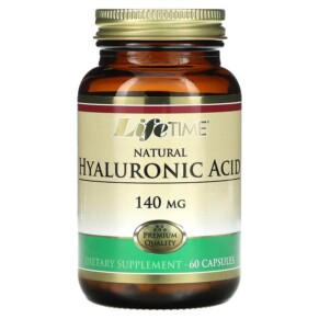 Thực phẩm chức năng LifeTime Vitamins Natural Hyaluronic Acid 140 mg 60 Capsules 053232290176