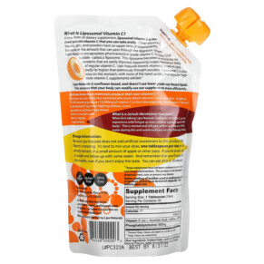 Thành phần vi chất của Lipo Naturals Liposomal Vitamin C from Sunflowers 15 oz (443 ml) 864548000003
