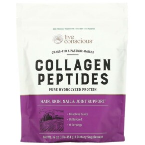 Thực phẩm chức năng Live Conscious Collagen Peptides Unflavored 16 oz (454 g) 850008273193