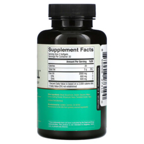 Thành phần vi chất của Live Conscious OmegaWell High Potency 60 Softgels 850008273100