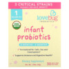Thực phẩm chức năng LoveBug Probiotics Infant Probiotics 0-6 Months 1 Billion CFU 30 Single Stick Packs 0.05 oz (1.5 g) Each 861383000328