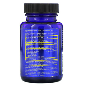 Thành phần vi chất của LoveBug Probiotics Kids Probiotics Little Ones 3 Billion CFU 60 Easy To Swallow Spheres 861383000311