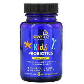 Thực phẩm chức năng LoveBug Probiotics Kids Probiotics Little Ones 3 Billion CFU 60 Easy To Swallow Spheres 861383000311