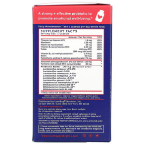 Thành phần vi chất của LoveBug Probiotics Women's Health Probiotic Daily Probiotic 50 Billion CFU 30 Count 850002716191