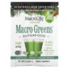 Thực phẩm chức năng Macrolife Naturals Macro Greens Superfood 0.3 oz (9.4 g) 852434001012