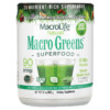 Thực phẩm chức năng Macrolife Naturals Macro Greens Superfood 30 oz (850 g) 054139908010