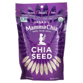 Thực phẩm chức năng Mamma Chia Organic White Chia Seed 12 oz (340 g) 856516002348