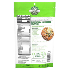 Thành phần vi chất của Manitoba Harvest Organic Hemp + Chia & Flax Seed Mixture 7 oz (198 g) 697658201578