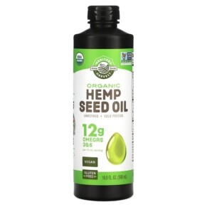 Thực phẩm chức năng Manitoba Harvest Organic Hemp Seed Oil 16.9 fl oz (500 ml) 697658201028